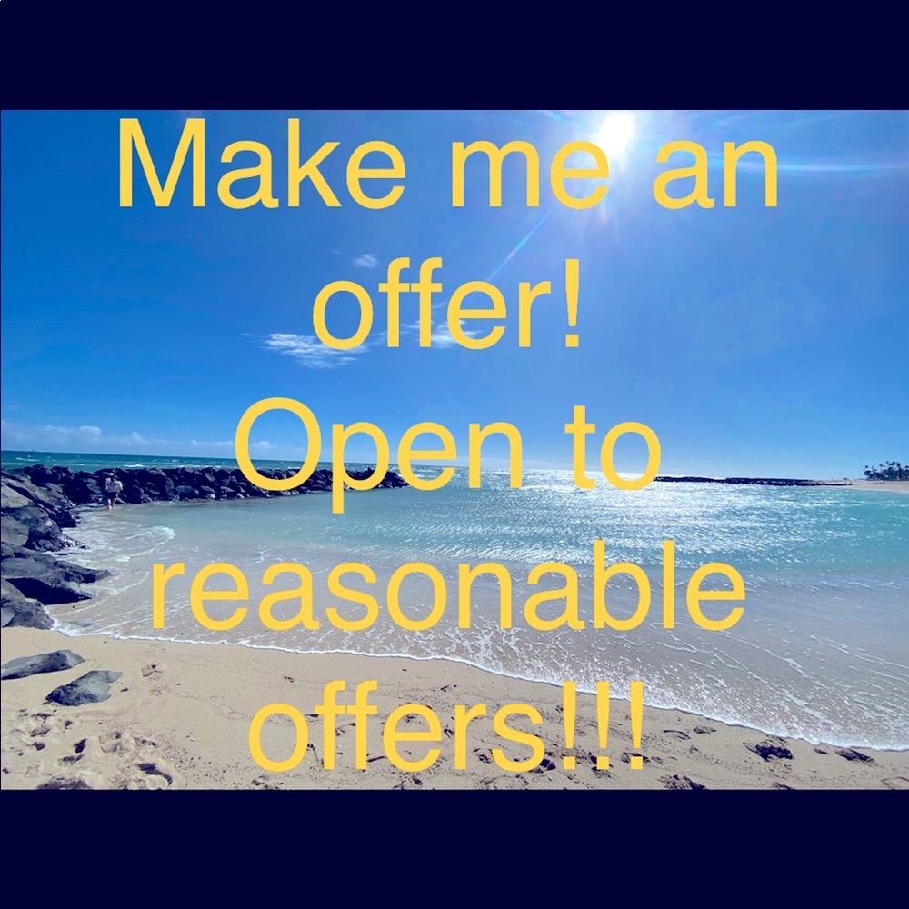 Open to reasonable offers!